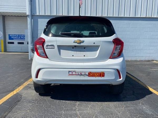 2018 Chevy Chevrolet Spark LS hatchback White Monthly Payment of for sale in Benton Harbor, MI – photo 2