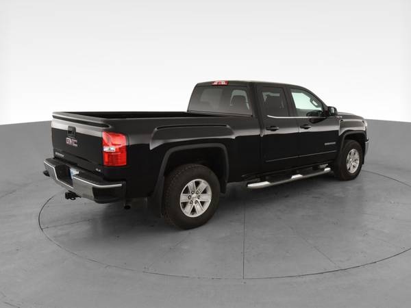 2014 GMC Sierra 1500 Double Cab SLE Pickup 4D 6 1/2 ft pickup Black... for sale in Albany, NY – photo 11