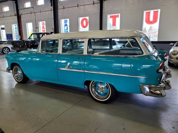 1955 Chevrolet Bel Air 4 Door Station Wagon - - by for sale in Bend, OR – photo 6