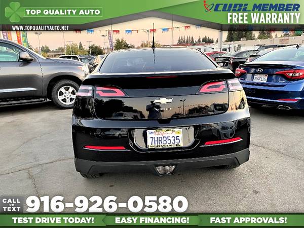 2014 Chevrolet Volt Hatchback for only $9,995 - cars & trucks - by... for sale in Rancho Cordova, CA – photo 5