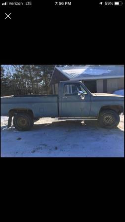 1985 Chevy 3/4 ton 4x4 K2500 - cars & trucks - by owner - vehicle... for sale in Dearing, WI – photo 6