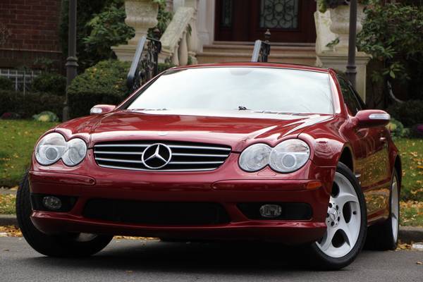 2005 MERCEDES SL500 SPORT ONLY 42K MILES MINT RED/BLK RARE WE... for sale in Brooklyn, NY – photo 23