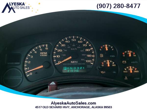 2002 Chevrolet Tahoe Sport Utility 4D - - by dealer for sale in Anchorage, AK – photo 9