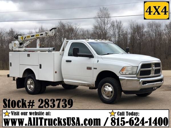1/2 - 1 Ton Service Utility Trucks & Ford Chevy Dodge GMC WORK TRUCK for sale in north MS, MS – photo 6