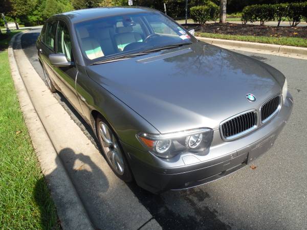 2003 BMW 745li - - by dealer - vehicle automotive sale for sale in Rockville, District Of Columbia – photo 2