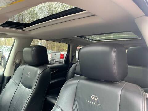 15, 999 2013 Infiniti JX35 AWD SUV Dual Roofs, DVD Systems for sale in Belmont, NH – photo 16