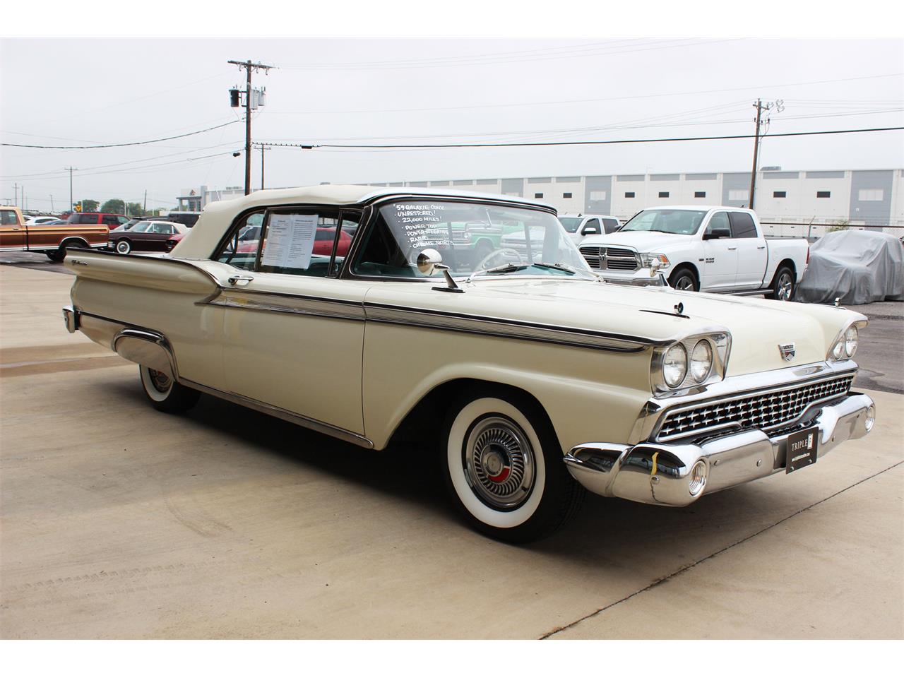 1959 Ford Galaxie 500 Sunliner for sale in Fort Worth, TX – photo 21