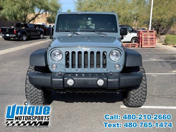 2014 JEEP WRANGLER UNLIMITED SPORT ~ ANVIL EDITION ~ LOW MILES ~ EAS... for sale in Tempe, CO – photo 2