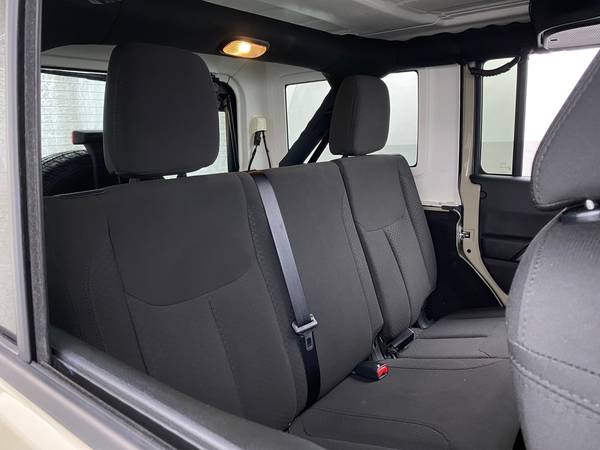 2017 Jeep Wrangler Unlimited Sport S Sport Utility 4D suv Beige - -... for sale in Charleston, WV – photo 19