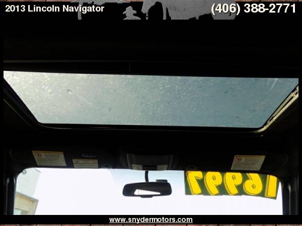 2013 Lincoln Navigator, clean, 4x4, leather, moon, DVD for sale in Belgrade, MT – photo 24