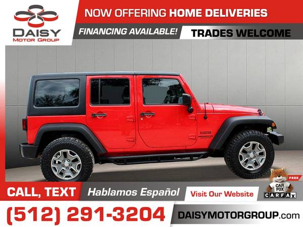 2014 Jeep Wrangler Unlimited 4WDSport 4 WDSport 4-WDSport for only for sale in Round Rock, TX – photo 5
