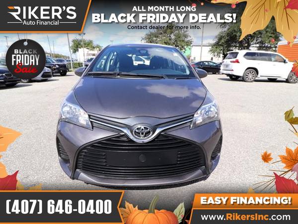 $137/mo - 2017 Toyota Yaris L - 100 Approved! - cars & trucks - by... for sale in Kissimmee, FL – photo 5