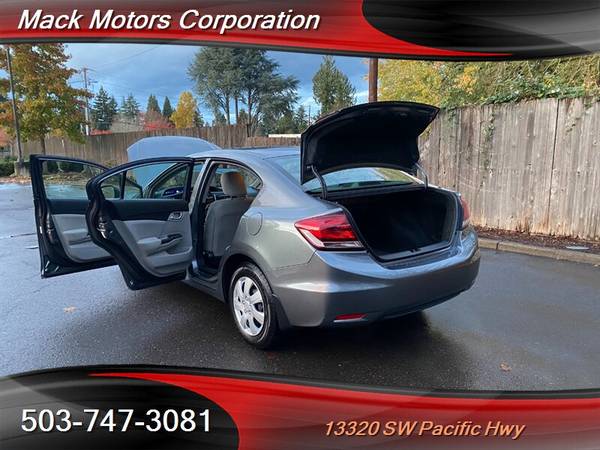 2013 Honda Civic LX **ECO** Automatic Low Miles 39-MPG Back-Up... for sale in Tigard, OR – photo 22