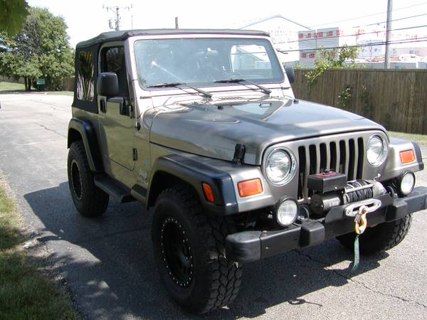 2004 Jeep Wrangler Sport 6 cyl Automatic for sale in romeoville, IN – photo 2