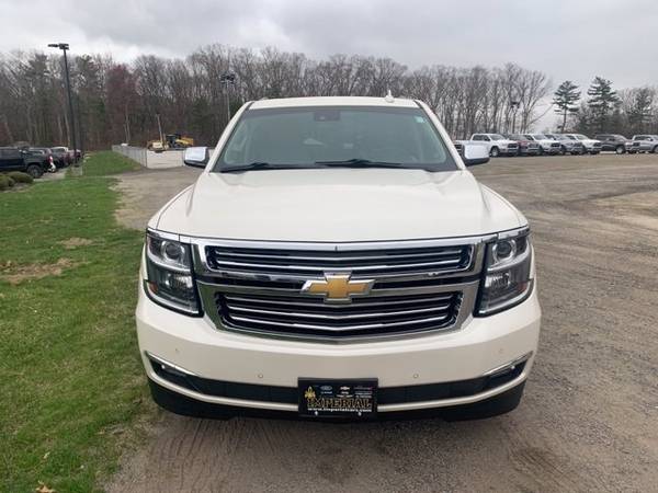 2015 Chevy Chevrolet Tahoe LTZ suv White - - by dealer for sale in Mendon, MA – photo 8