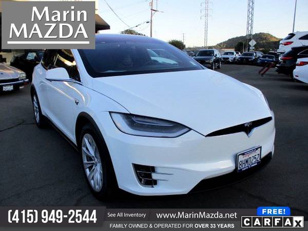 2018 Tesla Model X 100D FOR ONLY $1,080/mo! - cars & trucks - by... for sale in San Rafael, CA – photo 3