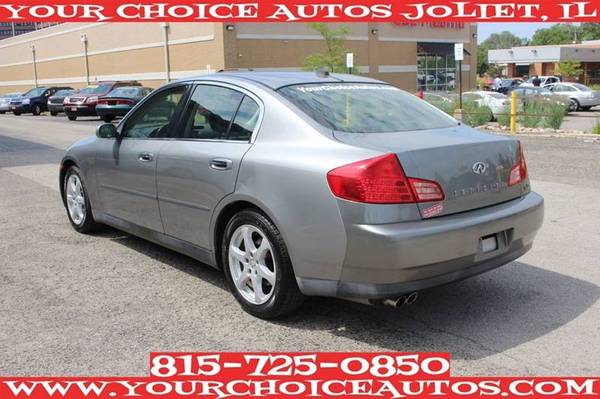 2004 *INFINITI**G35* 88K LEATHER SUNROOF KEYLESS GOOD TIRES 114253 for sale in Joliet, IL – photo 7