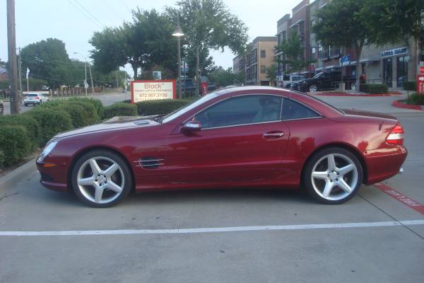 2005 MERCEDES SL500 MAROON/TAN LEATHER 139, 989 ACTUAL MILES - cars for sale in Jenks, OK – photo 6