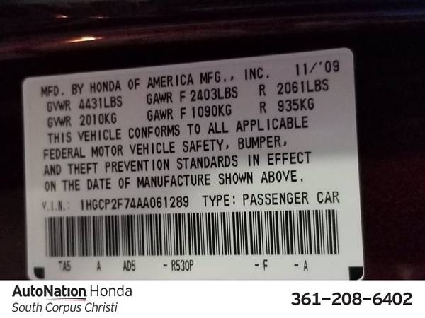 2010 Honda Accord EX Sedan - cars & trucks - by dealer - vehicle... for sale in Corpus Christi, TX – photo 23