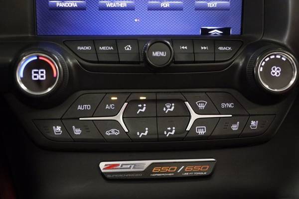 Black 2016 Chevrolet CORVETTE Z06 3LZ Convertible 6 2L V8 CAMERA for sale in Clinton, KS – photo 12
