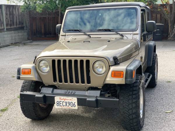 2003 Jeep Wrangler/4WD/with 116 miles for sale in Belmont, CA – photo 3