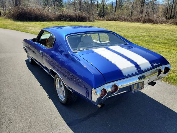1972 Chevy Chevelle SS Clone Excellent Condition for sale in Grants Pass, OR – photo 4