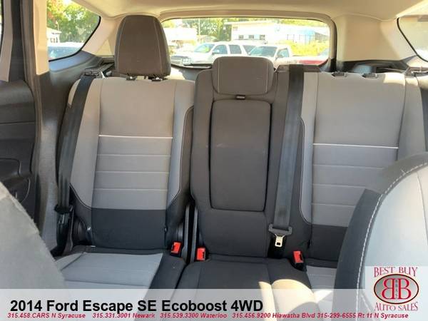 2014 FORD ESCAPE SE ECOBOOST 4WD! TOUCH SCREEN! MICROSOFT SYNC! APPLY! for sale in Syracuse, NY – photo 17