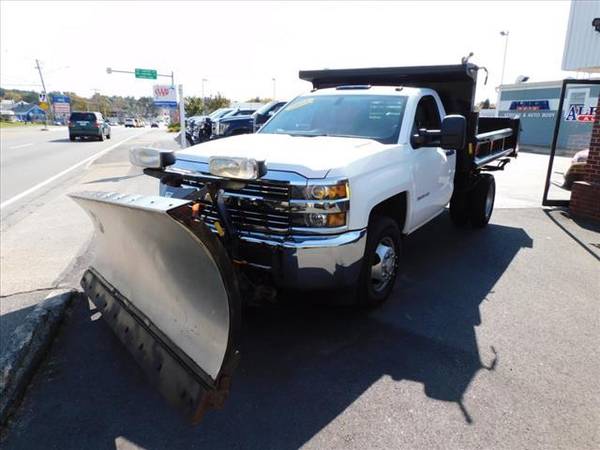 2015 Chevrolet Chevy Silverado 3500HD Dump Body Plow Trucks - cars &... for sale in Salem, NH, VT – photo 4