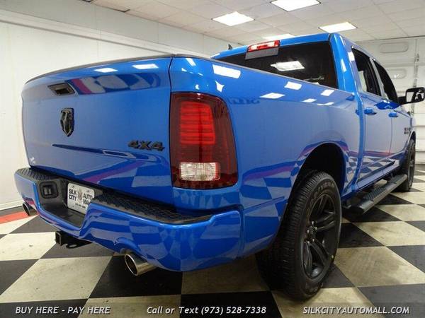 2018 Ram 1500 SPORT 4x4 HYDRO BLUE Crew Cab Navi Cam 1-Owner! 4x4 for sale in Paterson, NJ – photo 6