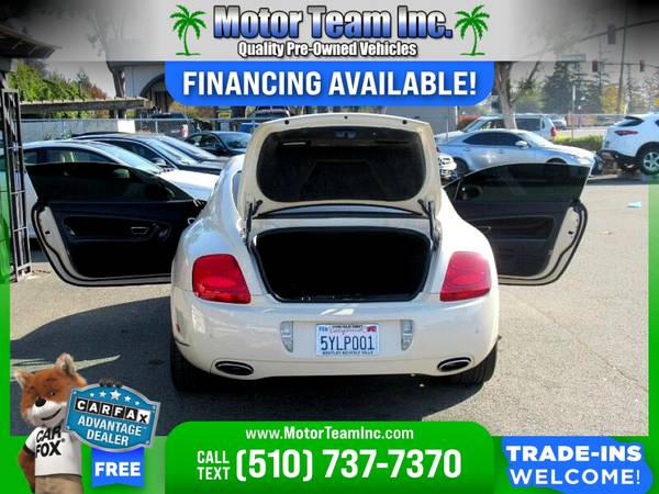 685/mo - 2007 Bentley Continental GT 2dr 2 dr 2-dr Cpe PRICED TO for sale in Hayward, CA – photo 12