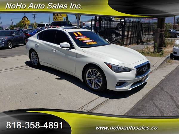 2019 Infiniti Q50 3 0T Luxe - - by dealer - vehicle for sale in North Hollywood, CA