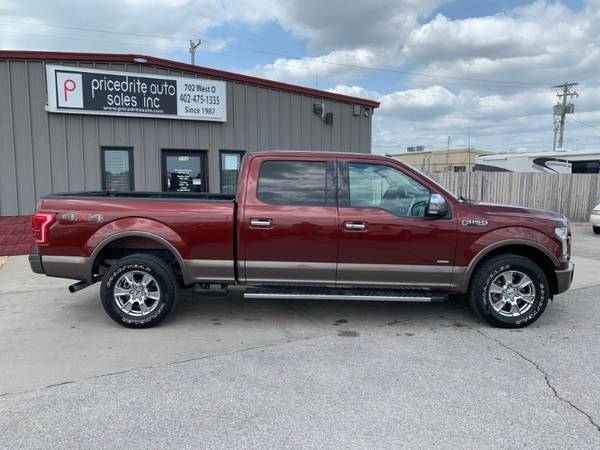 2016 Ford F-150 Lariat,Pano Roof,Leather,4x4,SuperCrew,65k miles! for sale in Lincoln, NE – photo 2