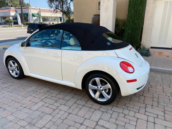 SUPER CLEAN 2007 VW BEETLE TRIPLE WHITE AUTO LOADED RUNS GREAT!! -... for sale in Covina, CA – photo 4