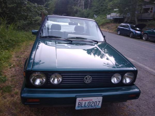 92 VW Cabriolet Convertible Wolfsburg Edition - - by for sale in Bellingham, WA – photo 6