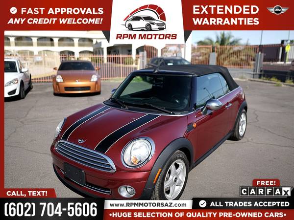 2010 Mini Cooper Convertible 6SPD 6 SPD 6-SPD FOR ONLY 142/mo! for sale in Phoenix, AZ – photo 4