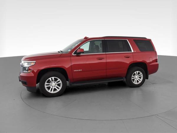 2015 Chevy Chevrolet Tahoe LT Sport Utility 4D suv Red - FINANCE -... for sale in Appleton, WI – photo 4