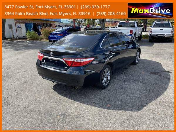 2017 Toyota Camry SE Sedan 4D - - by dealer - vehicle for sale in Fort Myers, FL – photo 5