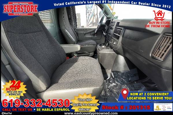 2018 GMC SAVANA 2500 WORK VAN -EZ FINANCING-LOW DOWN! - cars &... for sale in El Cajon, CA – photo 6