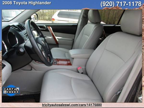 2008 TOYOTA HIGHLANDER LIMITED AWD 4DR SUV Family owned since 1971 for sale in MENASHA, WI – photo 11