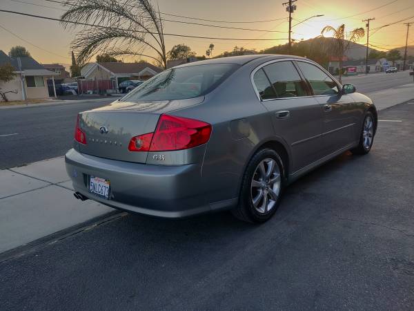 2005 Infiniti G35 AUTOMATIC - CLEAN TITLE - LOW MILES - SMOGGED -... for sale in Corona, CA – photo 5