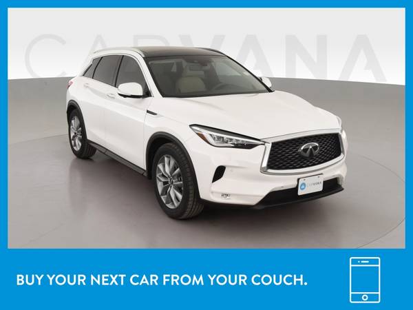 2020 INFINITI QX50 ESSENTIAL Sport Utility 4D hatchback White for sale in Mansfield, OH – photo 12