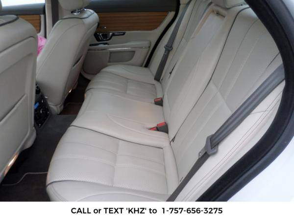2014 *JAGUAR XJ-SERIES* Sedan XJ (WHITE) for sale in Chesapeake , VA – photo 9