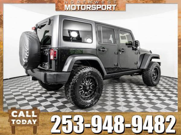 *4WD 4X4 AWD* Lifted 2012 *Jeep Wrangler* Unlimited Sport 4x4 for sale in PUYALLUP, WA – photo 5
