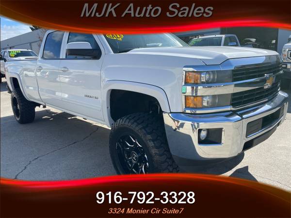 2015 CHEVROLET SILVERADO 2500 LT 6 0 GAS, 4x4 , 8 FOOT BED, LEVELED W for sale in Reno, NV – photo 6