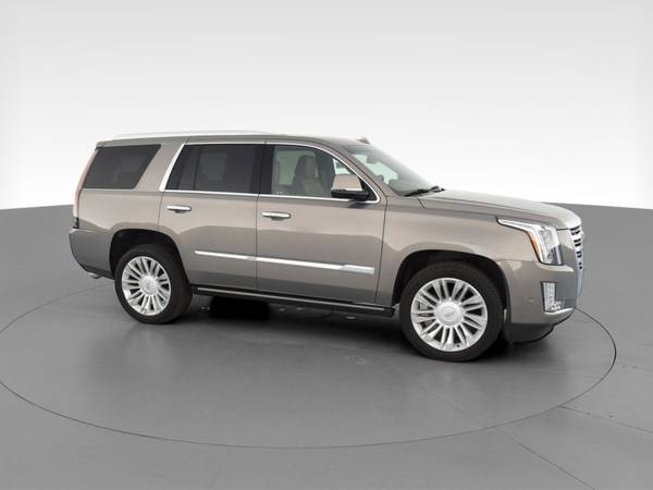 2017 Caddy Cadillac Escalade Platinum Sport Utility 4D suv Gold - -... for sale in Long Beach, CA – photo 14