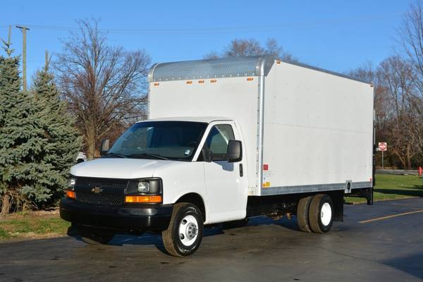 2012 Chevrolet Express 3500 15ft Box Truck - cars & trucks - by... for sale in Crystal Lake, WI – photo 2