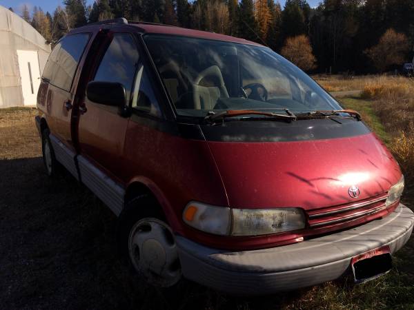 1991 Toyota Previa All-Track - cars & trucks - by owner - vehicle... for sale in Sagle, WA – photo 2