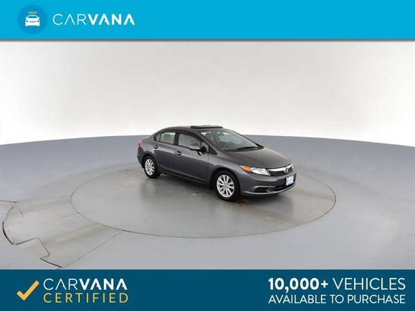 2012 Honda Civic EX Sedan 4D sedan GRAY - FINANCE ONLINE for sale in Arlington, District Of Columbia – photo 9