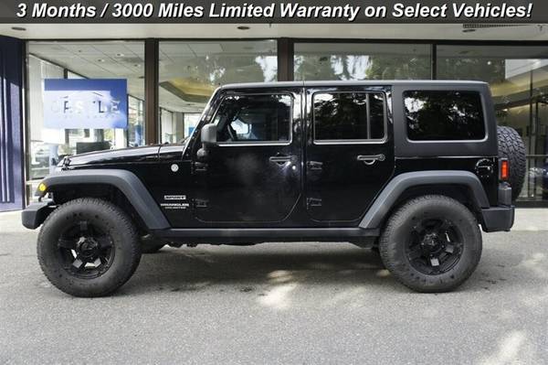 2014 Jeep Wrangler 4x4 4WD Unlimited Sport SUV for sale in Lynnwood, WA – photo 3