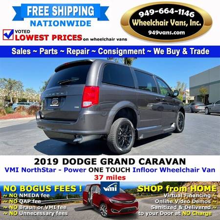 2019 Dodge Grand Caravan SE Plus Wheelchair Van VMI Northstar - Pow for sale in LAGUNA HILLS, AZ – photo 8